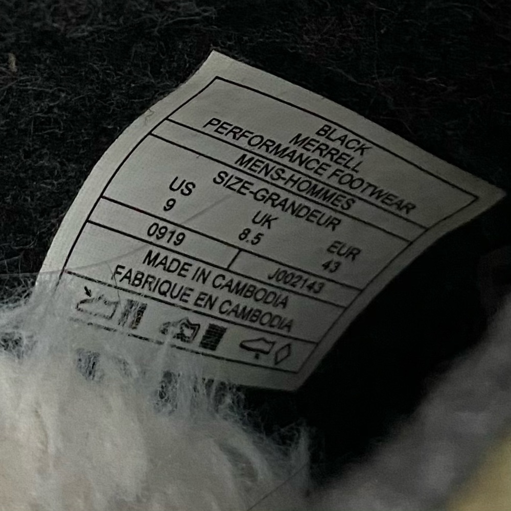 Merrell Mens Juno Clog Wool Size 9 Olive Color - Picture 6 of 9